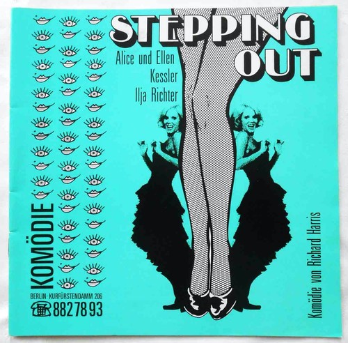 Programmheft stepping out - "stepping, out"