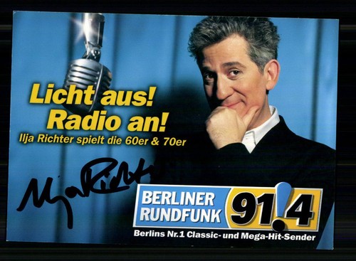 Ilja richter autogrammkarte - richter,