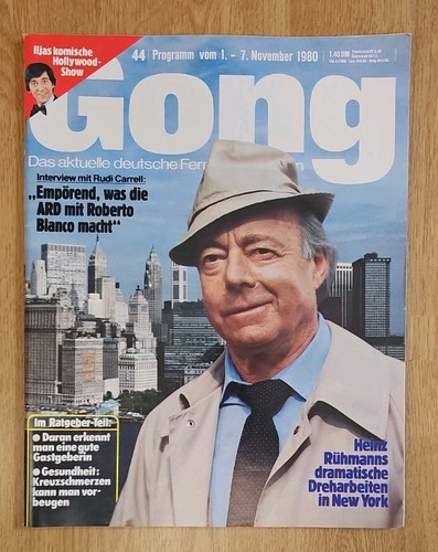 Gong zeitschrift 1980 - gong, tv