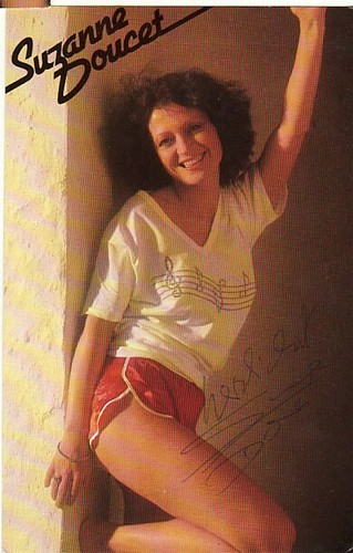 Autogramm suzanne doucet - suzanne,