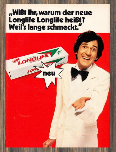 Longlife chewing gum - -, ilja
