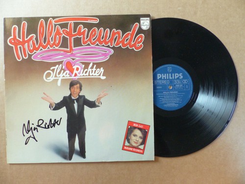 Ilja richter signed autogramm - richter,